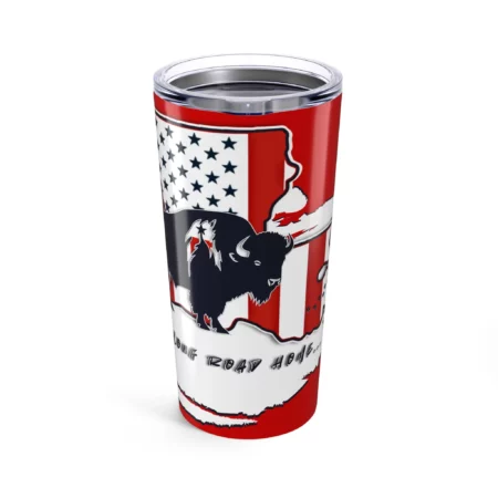 Tumbler 20oz - Louisiana - LRH - red