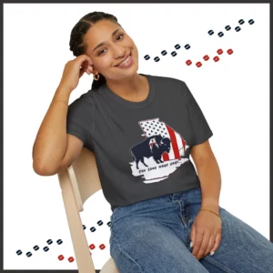Unisex Softstyle T-Shirt -  Georgia - LRH - strokes