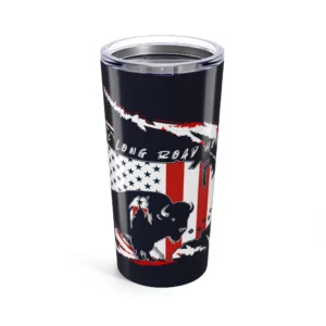 Tumbler 20oz - Long Road Home - navy