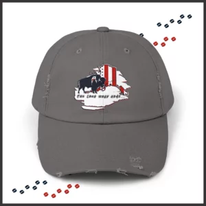 Unisex Distressed Cap - Alaska - LRH - strokes