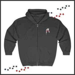 Unisex Heavy Blend™ Full Zip Hooded Sweatshirt - Alaska - LRH - strokes