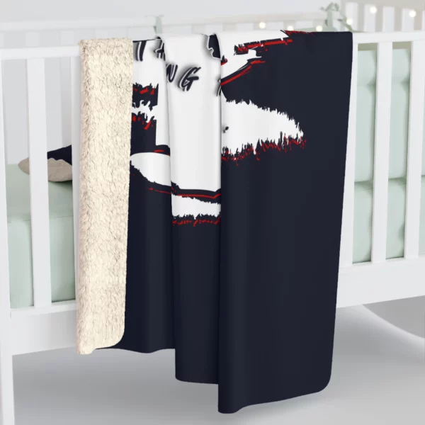Sherpa Fleece Blanket - Indiana - LRH - navy - Image 8