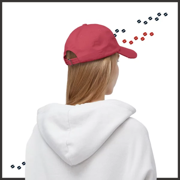 Unisex Distressed Cap - Missouri - LRH - strokes - Image 41