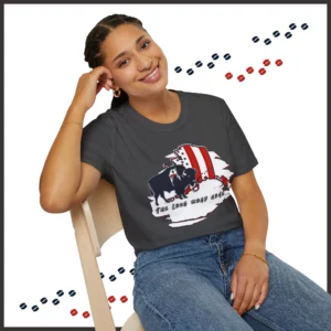 Unisex Softstyle T-Shirt -  Alaska - LRH - strokes