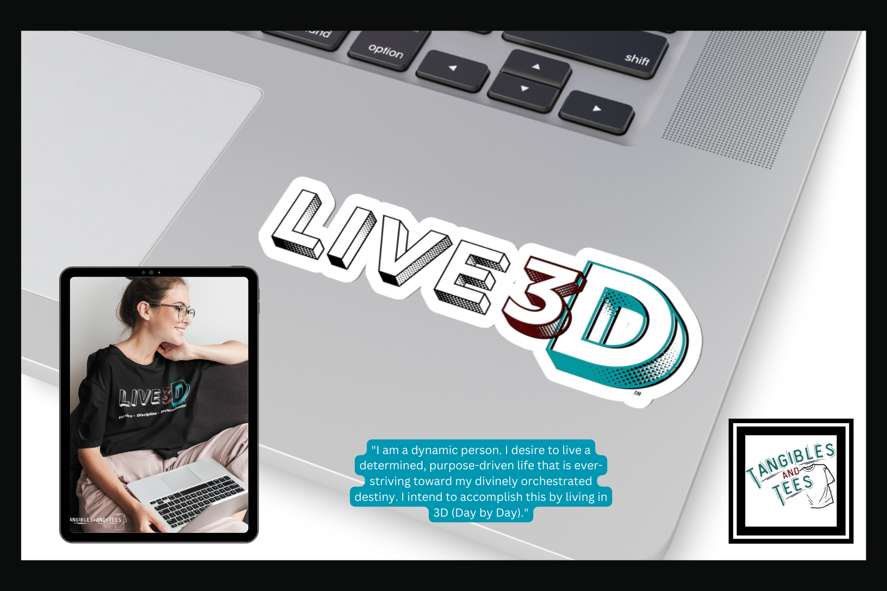 46-Deter-Live 3D-tshirt-sticker