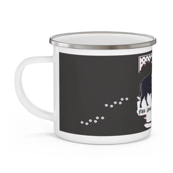 Enamel Camping Mug - Maryland - LRH - charcoal - Image 3