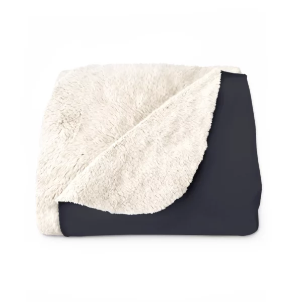 Sherpa Fleece Blanket - Indiana - LRH - navy - Image 6