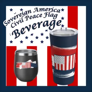 Civil Peace Flag Beverage