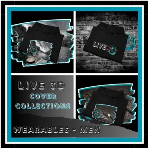 Live 3D Cover Collection Wearables Men