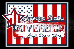 We are at peace-America Series-Civil Peace Flag-brick cover